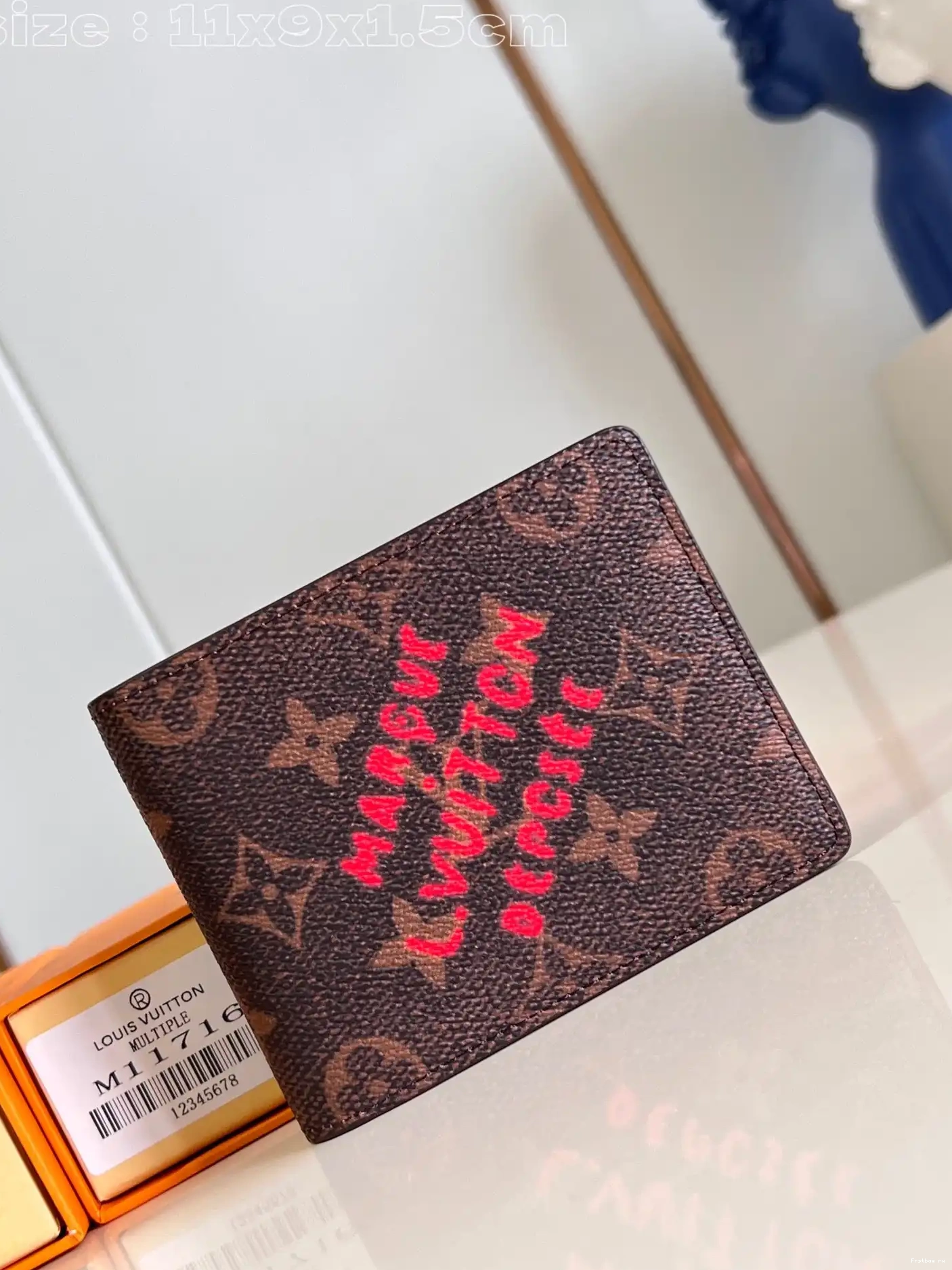First bag ru WALLET-11.5*9*1.5cm VUITTON LOUIS MULTIPLE 0405